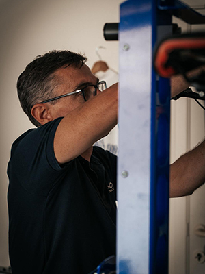 Analyse posture vélo ostéopathie Antoing