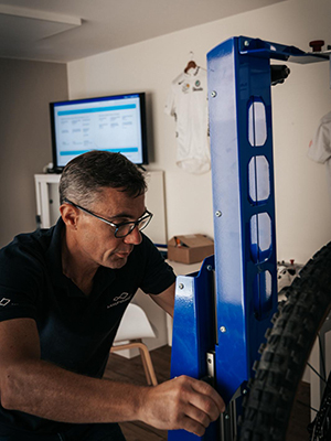 Analyse posture vélo ostéopathie Antoing